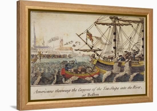 Boston Tea Party-null-Framed Stretched Canvas