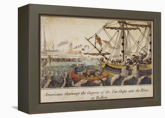 Boston Tea Party-null-Framed Stretched Canvas