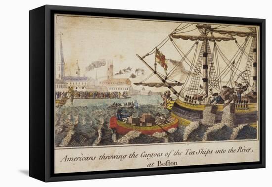 Boston Tea Party-null-Framed Stretched Canvas