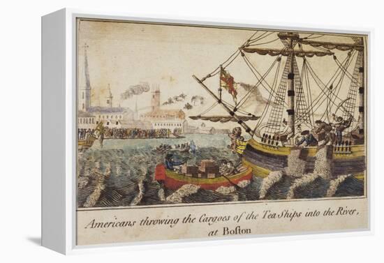Boston Tea Party-null-Framed Stretched Canvas