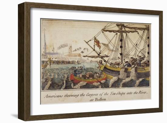 Boston Tea Party-null-Framed Art Print