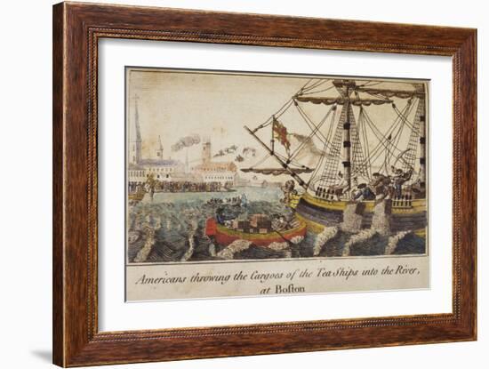 Boston Tea Party-null-Framed Art Print