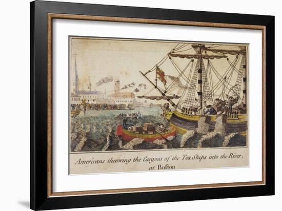 Boston Tea Party-null-Framed Art Print