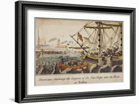 Boston Tea Party-null-Framed Art Print