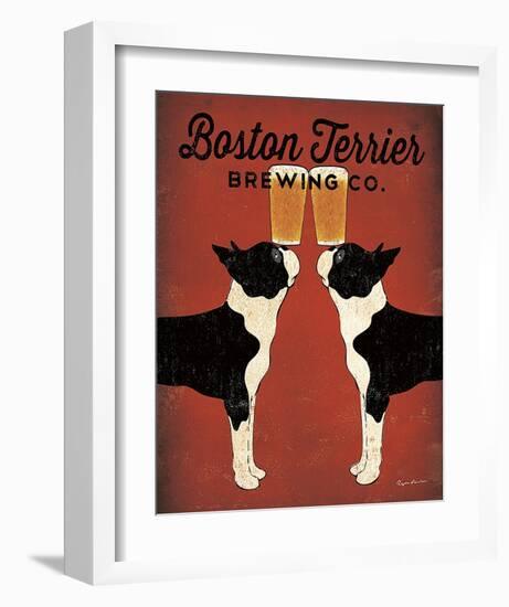 Boston Terrier Brewing Co.-Ryan Fowler-Framed Art Print