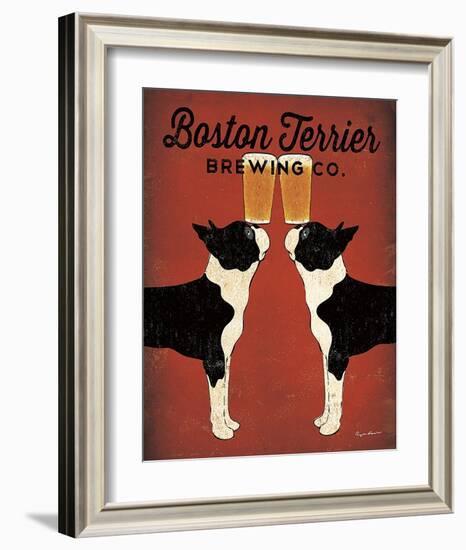 Boston Terrier Brewing Co.-Ryan Fowler-Framed Art Print