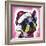 Boston Terrier Christmas-Dean Russo-Framed Giclee Print