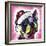 Boston Terrier Christmas-Dean Russo-Framed Giclee Print