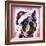 Boston Terrier Christmas-Dean Russo-Framed Giclee Print