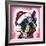 Boston Terrier Christmas-Dean Russo-Framed Giclee Print