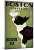 Boston Terrier Coffee Boston-Ryan Fowler-Mounted Art Print