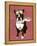 Boston Terrier Flying Ace-Fab Funky-Framed Stretched Canvas