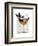 Boston Terrier in Cocktail Glass-Fab Funky-Framed Art Print