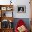 Boston Terrier Portrait-Jai Johnson-Framed Giclee Print displayed on a wall