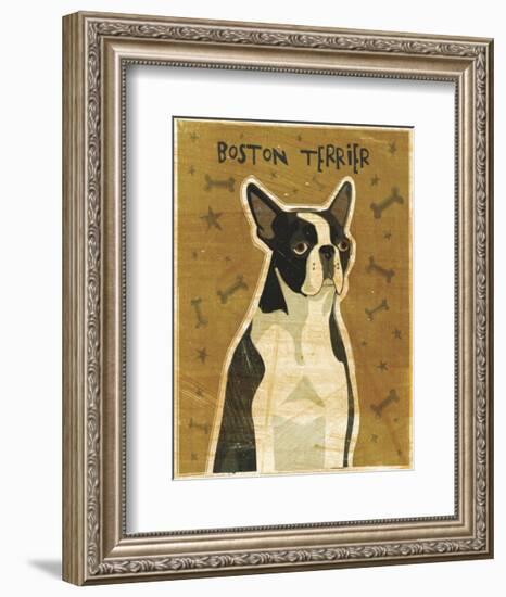 Boston Terrier-John Golden-Framed Art Print