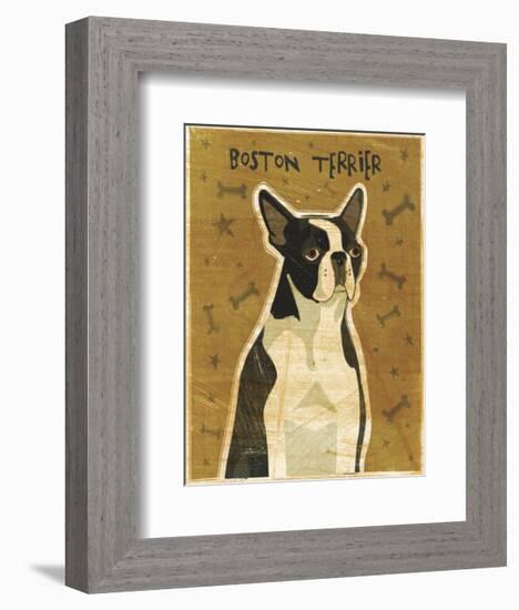 Boston Terrier-John Golden-Framed Art Print