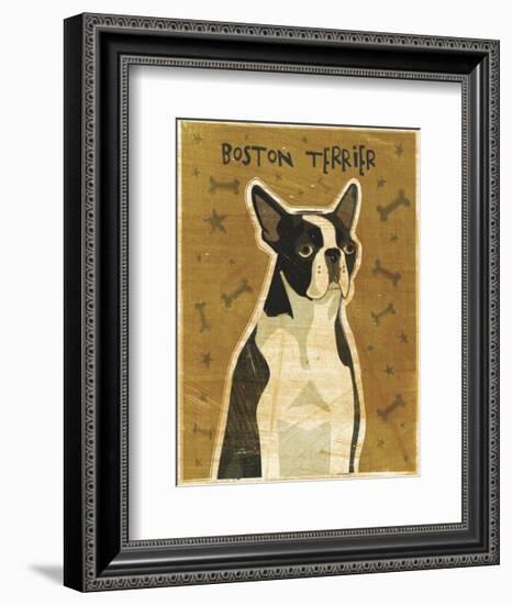 Boston Terrier-John Golden-Framed Art Print