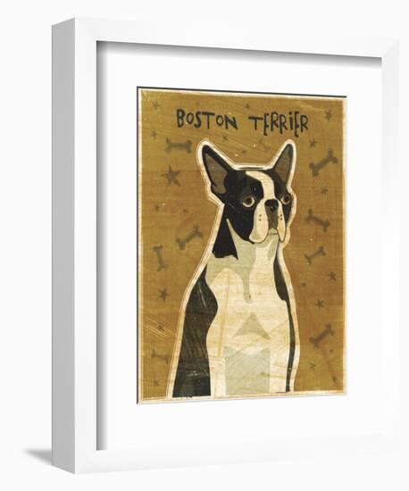 Boston Terrier-John Golden-Framed Art Print