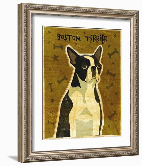 Boston Terrier-John Golden-Framed Art Print