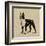 Boston Terrier-Sabine Berg-Framed Art Print