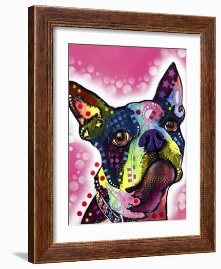 Boston Terrier-Dean Russo-Framed Giclee Print