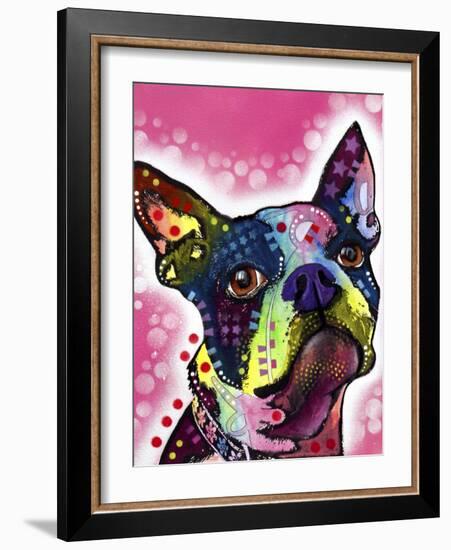 Boston Terrier-Dean Russo-Framed Giclee Print