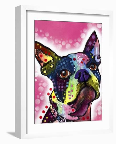 Boston Terrier-Dean Russo-Framed Giclee Print