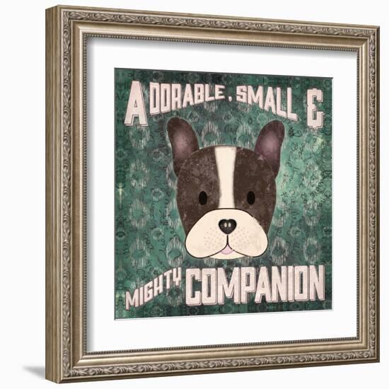 Boston Terrier-Ashley Sta Teresa-Framed Art Print