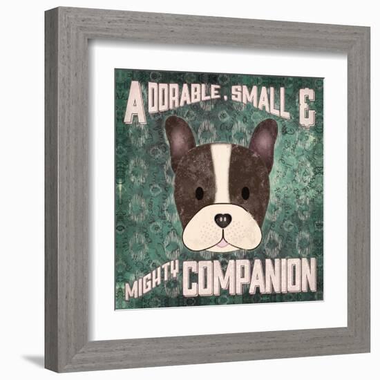 Boston Terrier-Ashley Sta Teresa-Framed Art Print