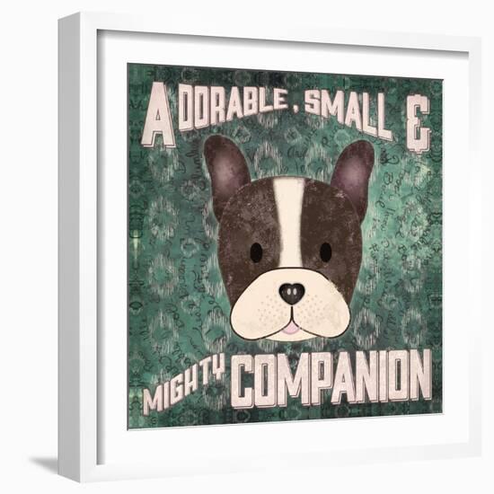 Boston Terrier-Ashley Sta Teresa-Framed Art Print