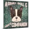 Boston Terrier-Ashley Sta Teresa-Mounted Art Print
