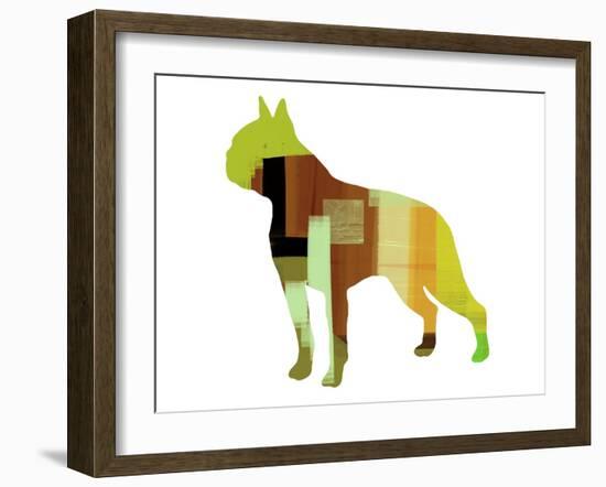 Boston Terrier-NaxArt-Framed Art Print