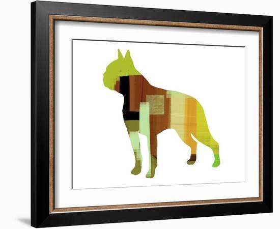 Boston Terrier-NaxArt-Framed Art Print