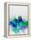 Boston Watercolor Skyline-NaxArt-Framed Stretched Canvas