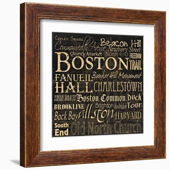 Boston-Carole Stevens-Framed Art Print