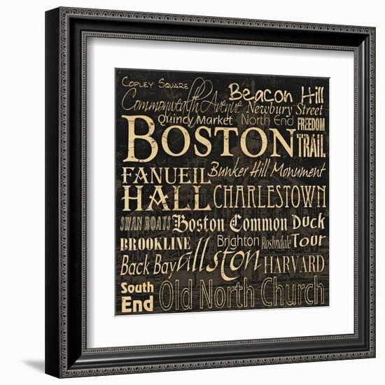 Boston-Carole Stevens-Framed Art Print