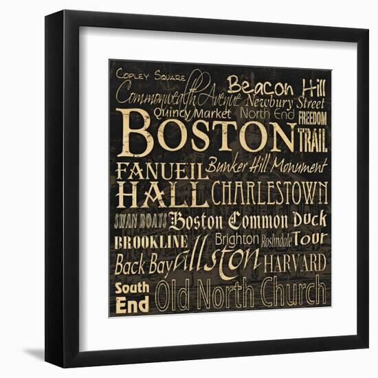 Boston-Carole Stevens-Framed Art Print