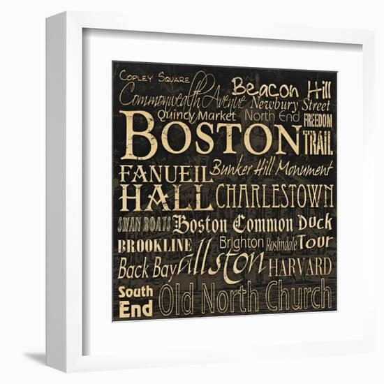 Boston-Carole Stevens-Framed Art Print