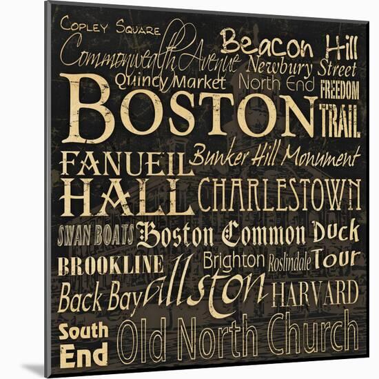 Boston-Carole Stevens-Mounted Art Print