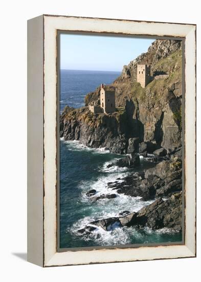 Botallack Mine Engine Houses, Cornwall-Peter Thompson-Framed Premier Image Canvas