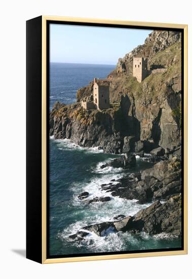 Botallack Mine Engine Houses, Cornwall-Peter Thompson-Framed Premier Image Canvas