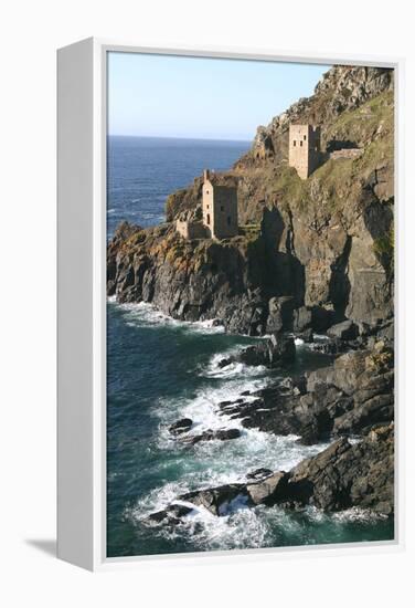 Botallack Mine Engine Houses, Cornwall-Peter Thompson-Framed Premier Image Canvas