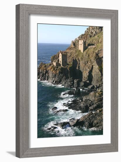 Botallack Mine Engine Houses, Cornwall-Peter Thompson-Framed Photographic Print