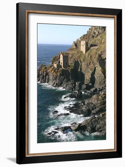 Botallack Mine Engine Houses, Cornwall-Peter Thompson-Framed Photographic Print