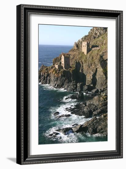 Botallack Mine Engine Houses, Cornwall-Peter Thompson-Framed Photographic Print