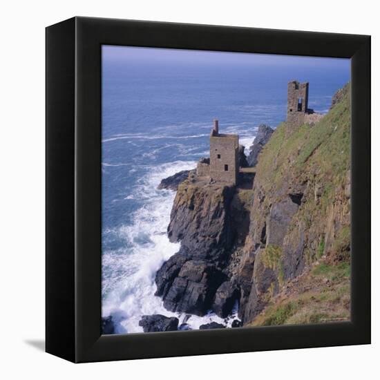 Botallack Tin Mines, Cornwall, England-Roy Rainford-Framed Premier Image Canvas