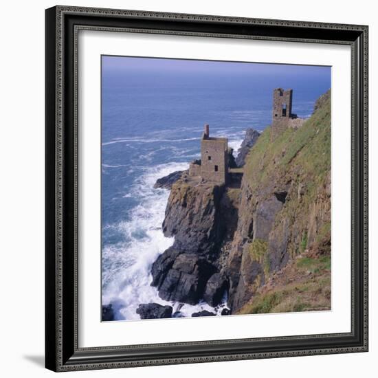 Botallack Tin Mines, Cornwall, England-Roy Rainford-Framed Photographic Print