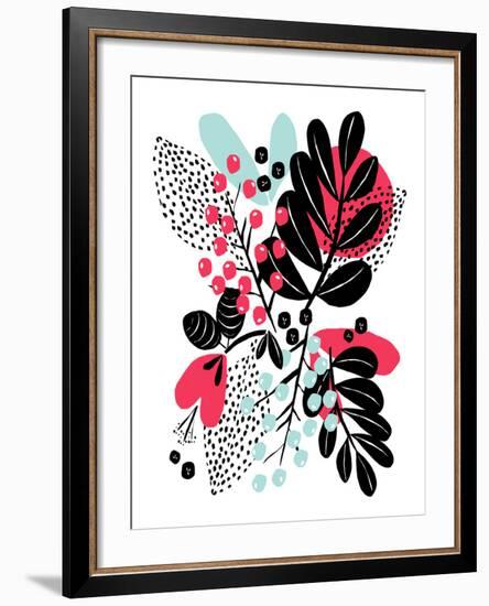 Botanic Burst II-Myriam Tebbakha-Framed Giclee Print