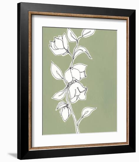 Botanic Drawing II-Regina Moore-Framed Art Print