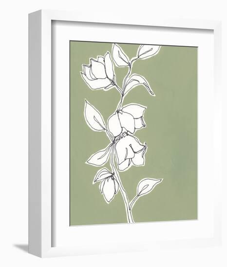 Botanic Drawing II-Regina Moore-Framed Art Print